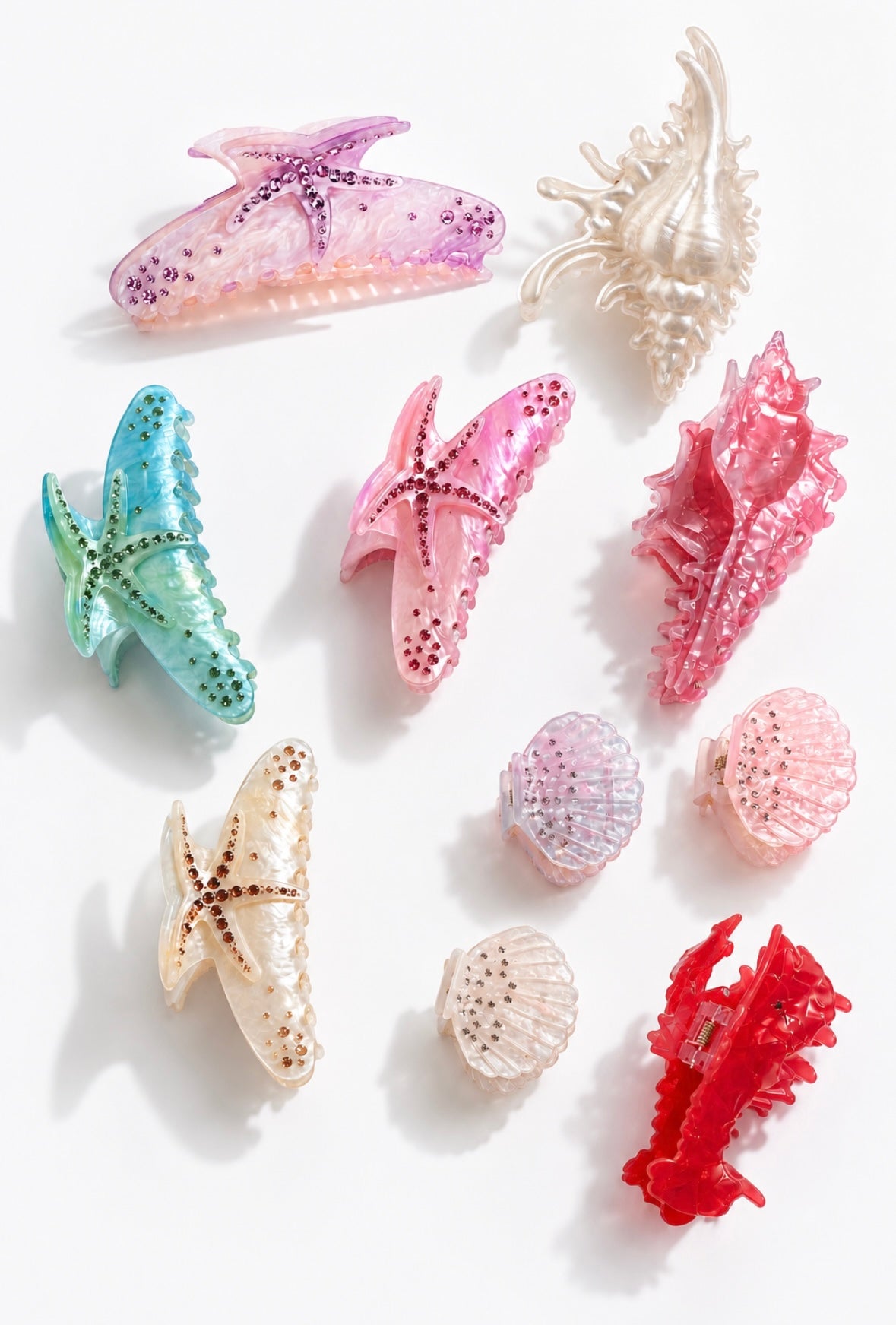 Mermaid collection clips