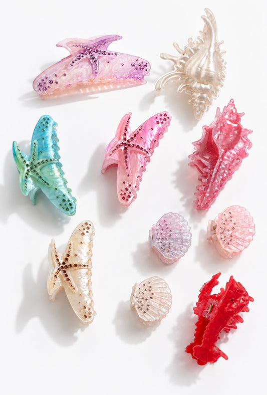 Mermaid collection clips